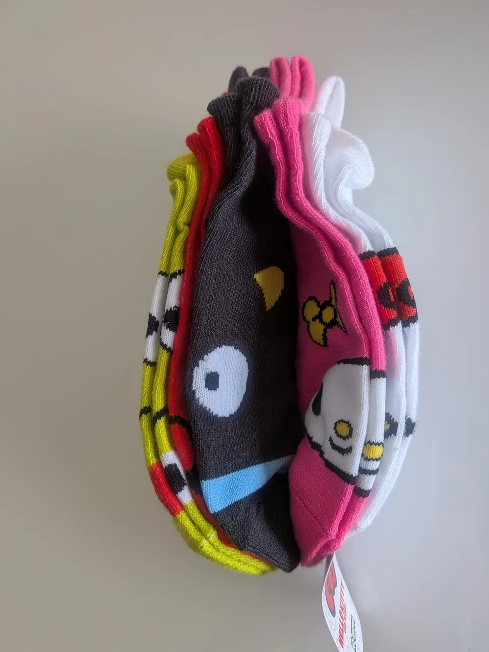NWT Hello Kitty and Friends No Show Socks 5 Pack Size 9-11